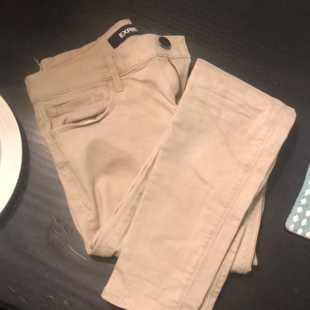 Express khaki pants